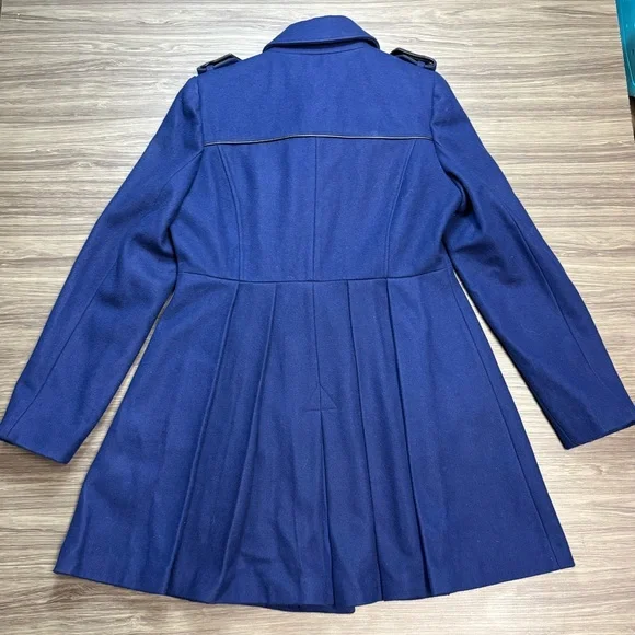 Centigrade Navy Wool Pea Coat Size Small - Picture 5 of 9